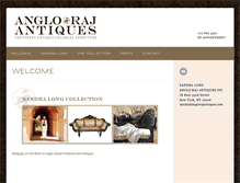 Tablet Screenshot of anglorajantiques.com